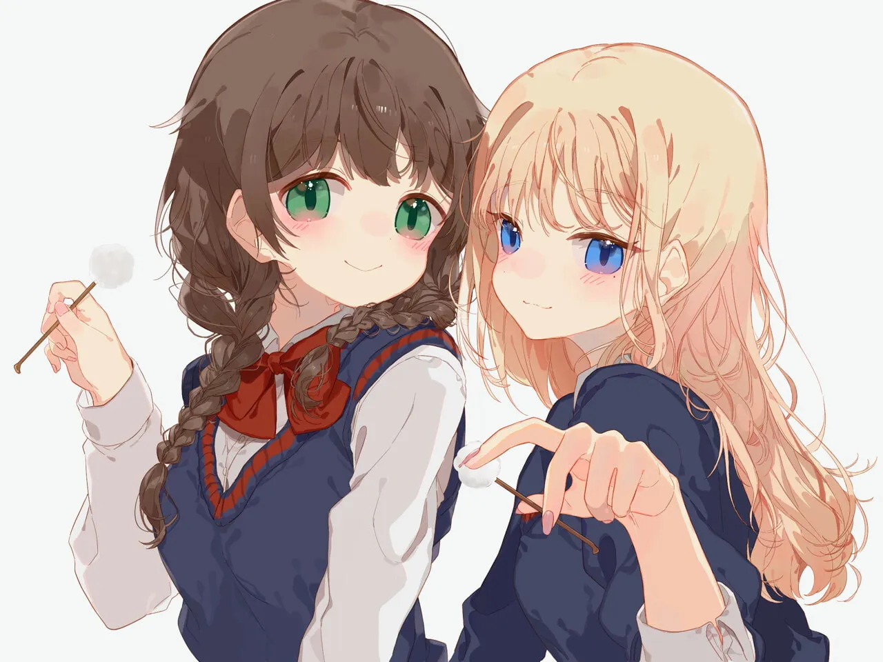 セシル和ほのか角色插图