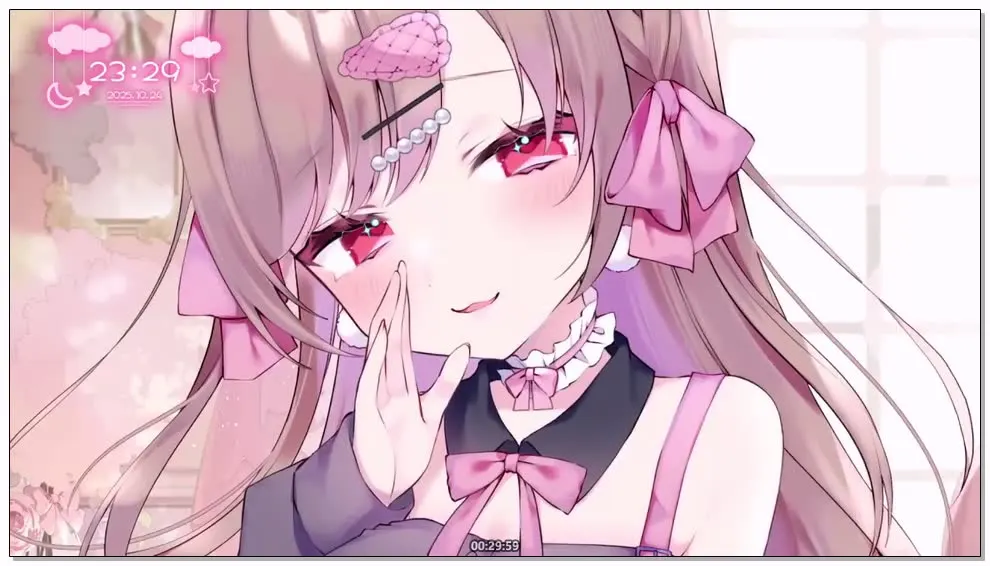 【新模型披露ASMR】涼花みなせ：全新ASMR专用Live2D模型发布！(2025.10.24)