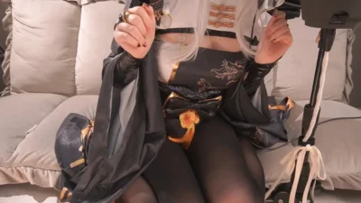 云上梦见：Big Love限定，NIKKE布兰儿Cosplay×美臀特写 (2026.01.30)